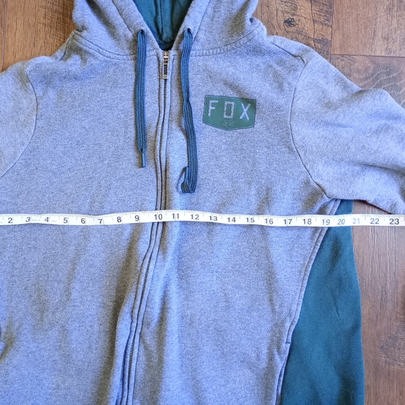 Fox racing XL Gray and Green Men's Sweater - Picture 9 of 9